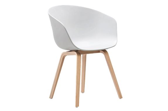 Dominidesign style, Sedia da pranzo BBC bianco PP