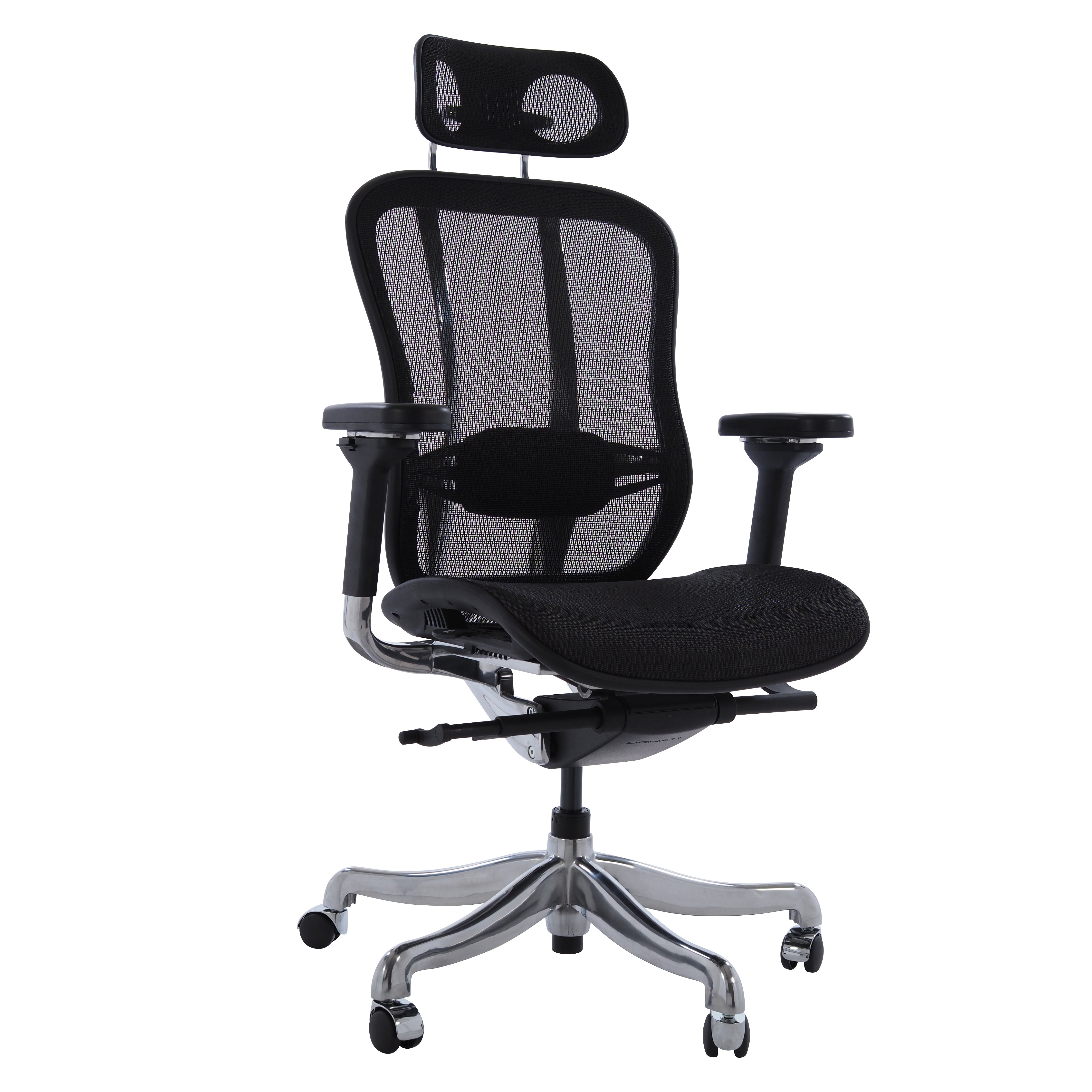 Herman Miller style, Sedia da ufficio Aaron mesh netweave Nero