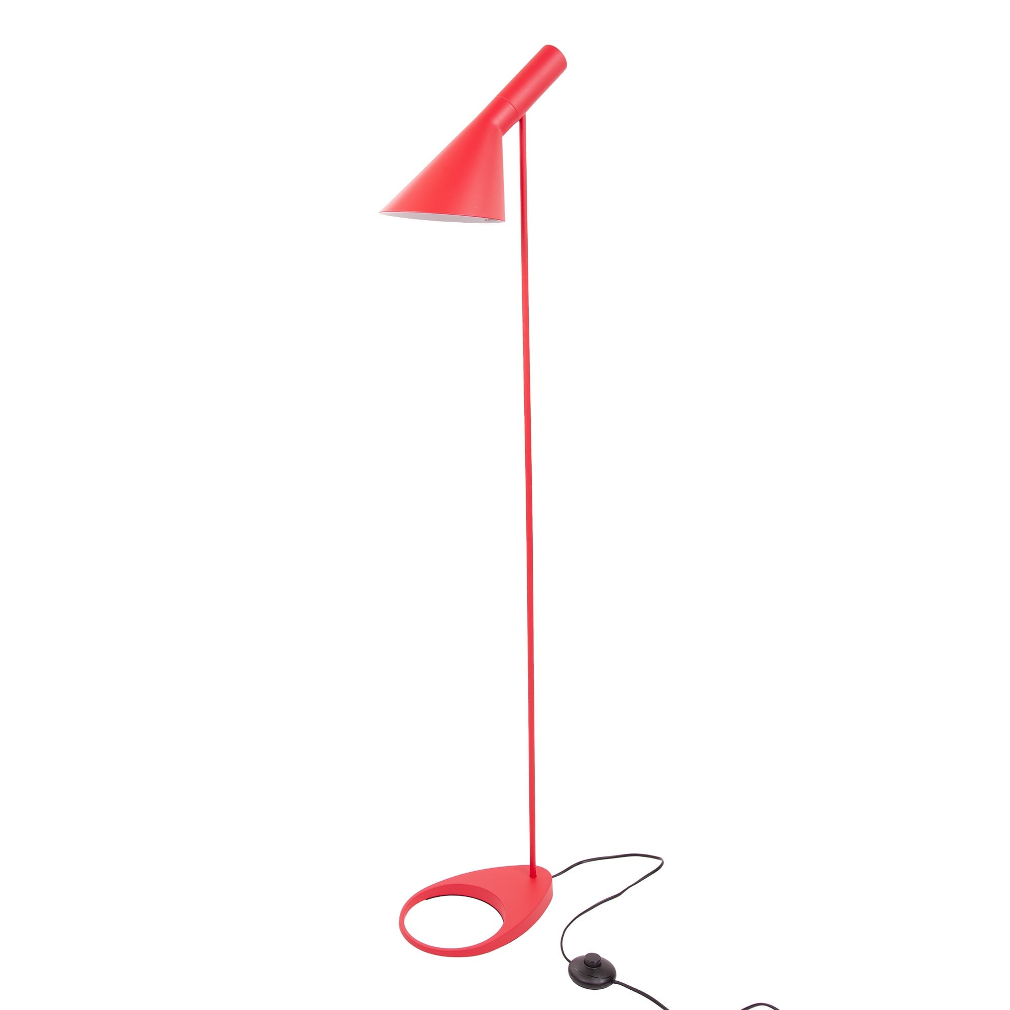 Arne Jacobsen style, Faretto da pavimento DD D AJ Luce rosso