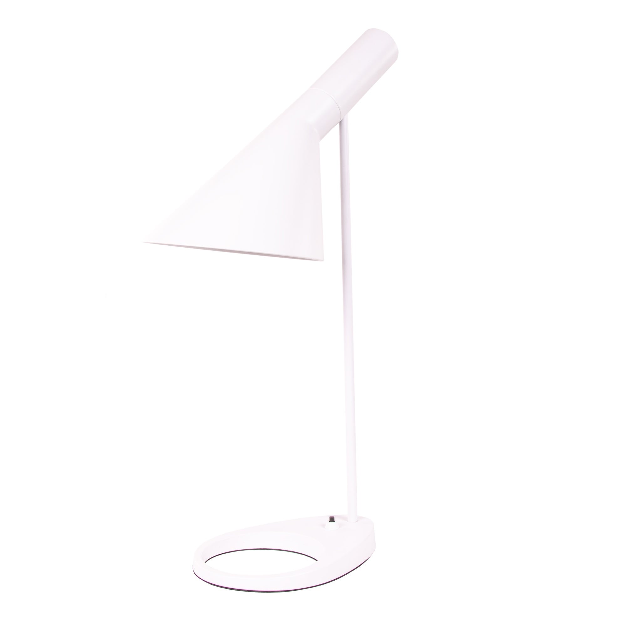 Arne Jacobsen style, Lampada da tavolo DD D AJ Luce bianca