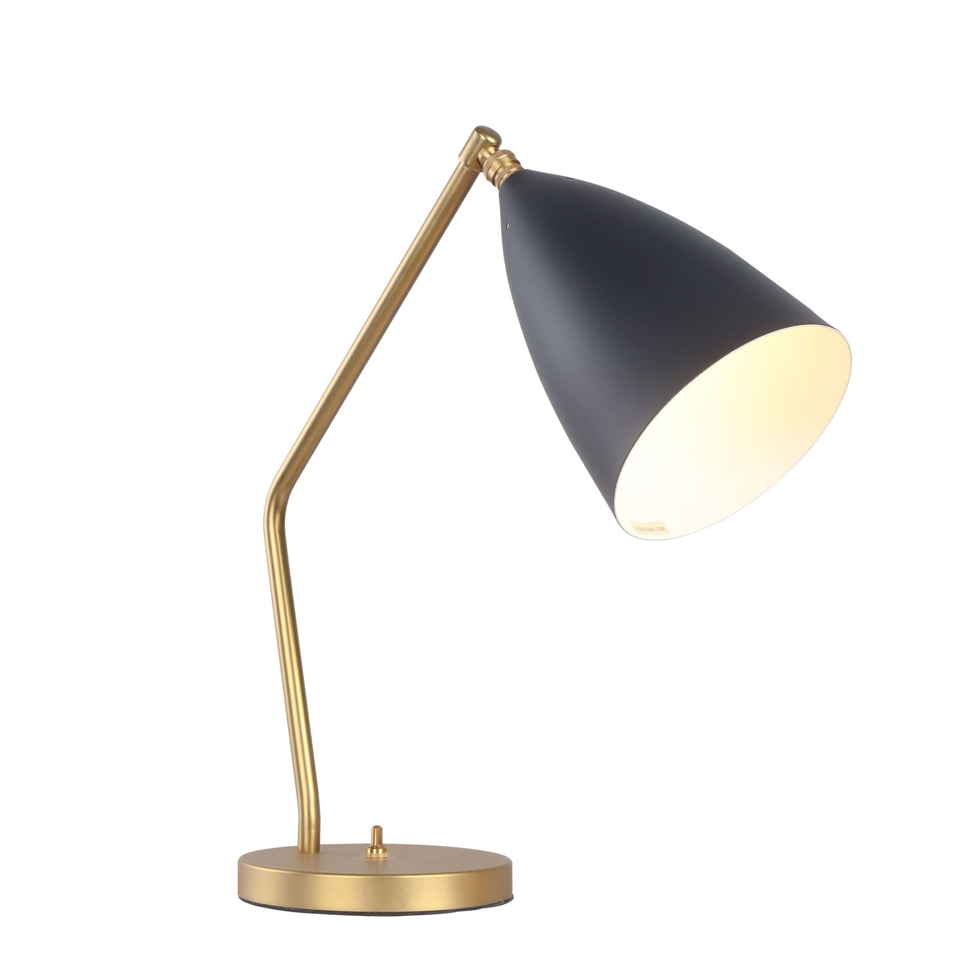 Greta Magnusson style, Lampada da tavolo Gräshoppa Nero