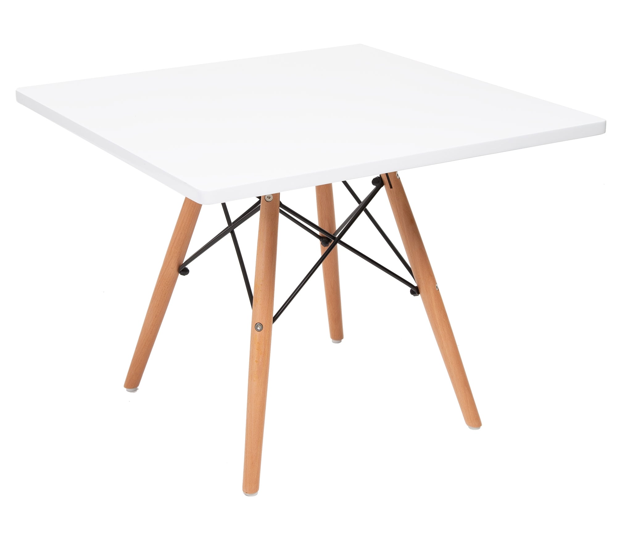 Charles Eames style, I bambini Table CTW piazza Junior bianca