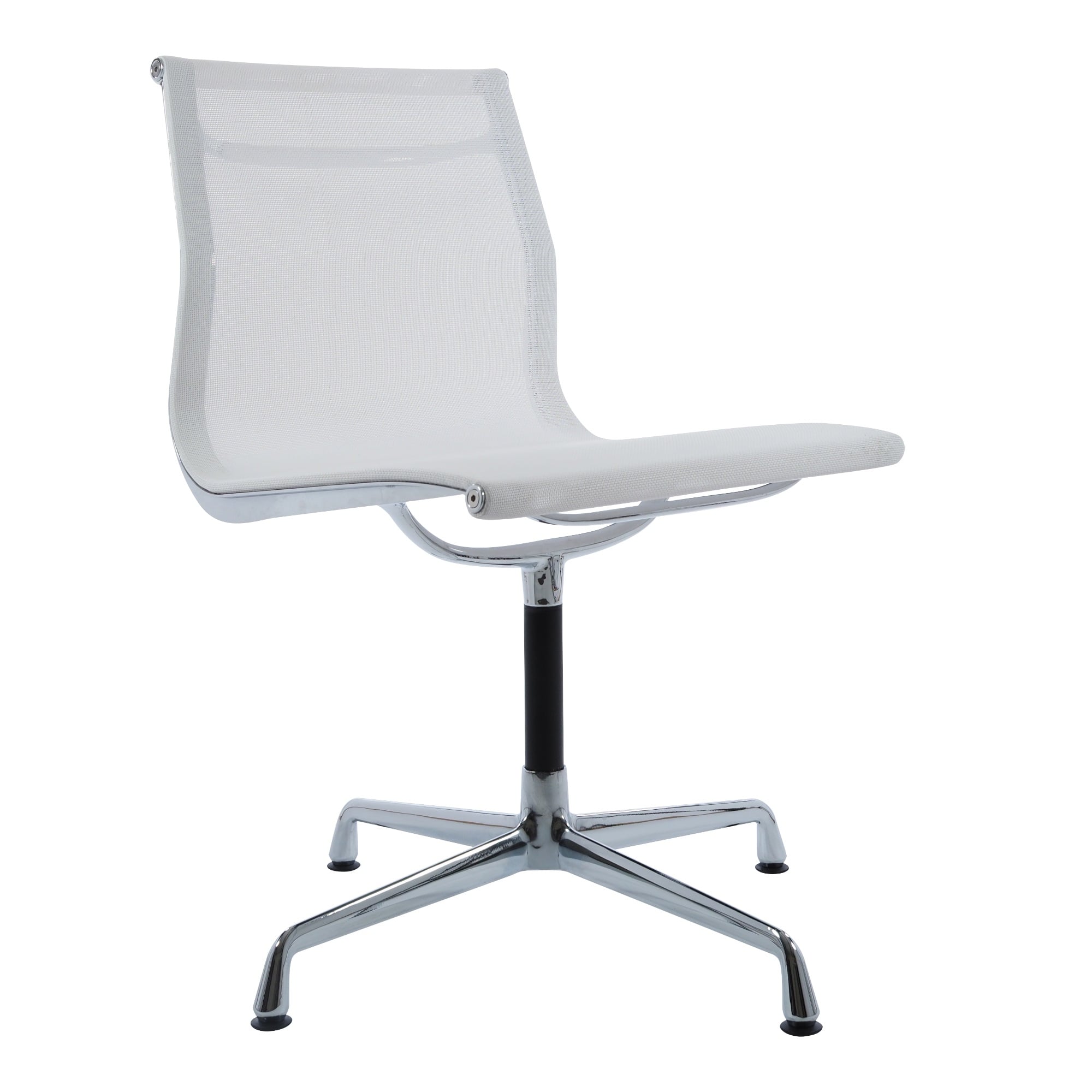 Charles Eames style, Cadeira de conferência EA105 mesh netweave bianca