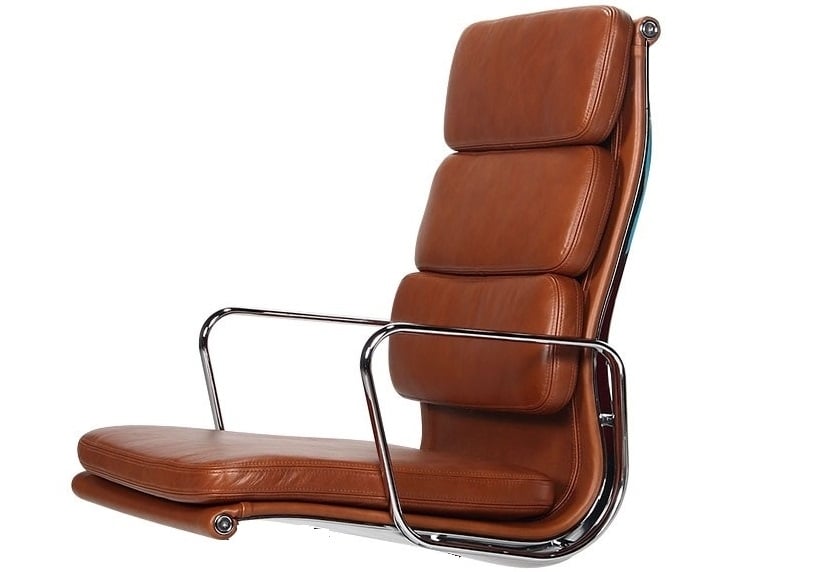 Charles Eames style, Cadeira de conferência EA208 alta indietro antico
