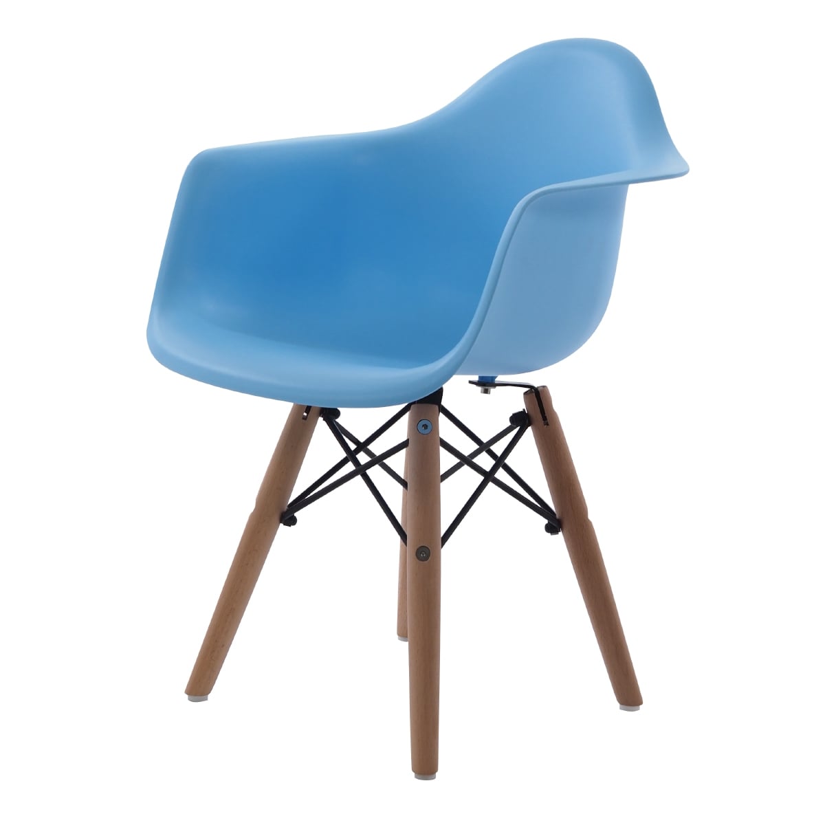 Charles Eames style, Il seggiolino DAW Junior Azzurro