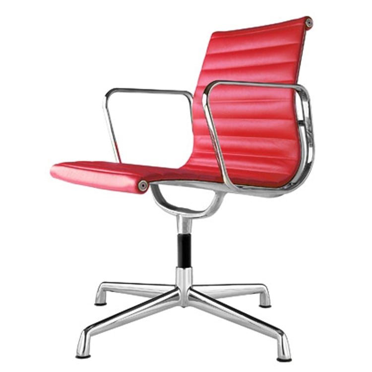 Charles Eames style, Cadeira de conferência EA108 pelle rosso