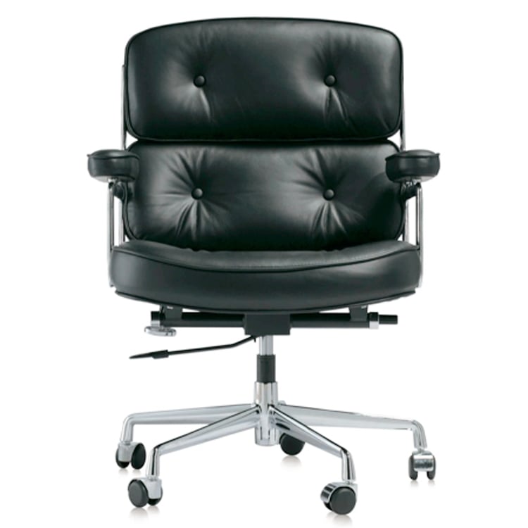 Charles Eames style, Sedia da ufficio ES104 Nero