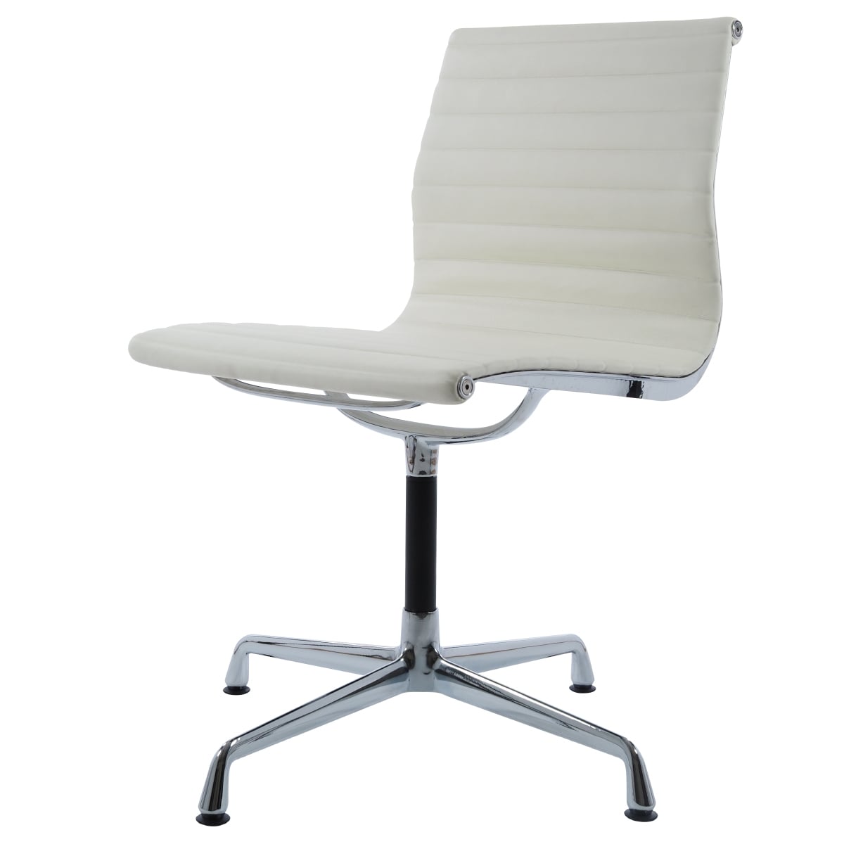Charles Eames style, Cadeira de conferência EA105 pelle crema
