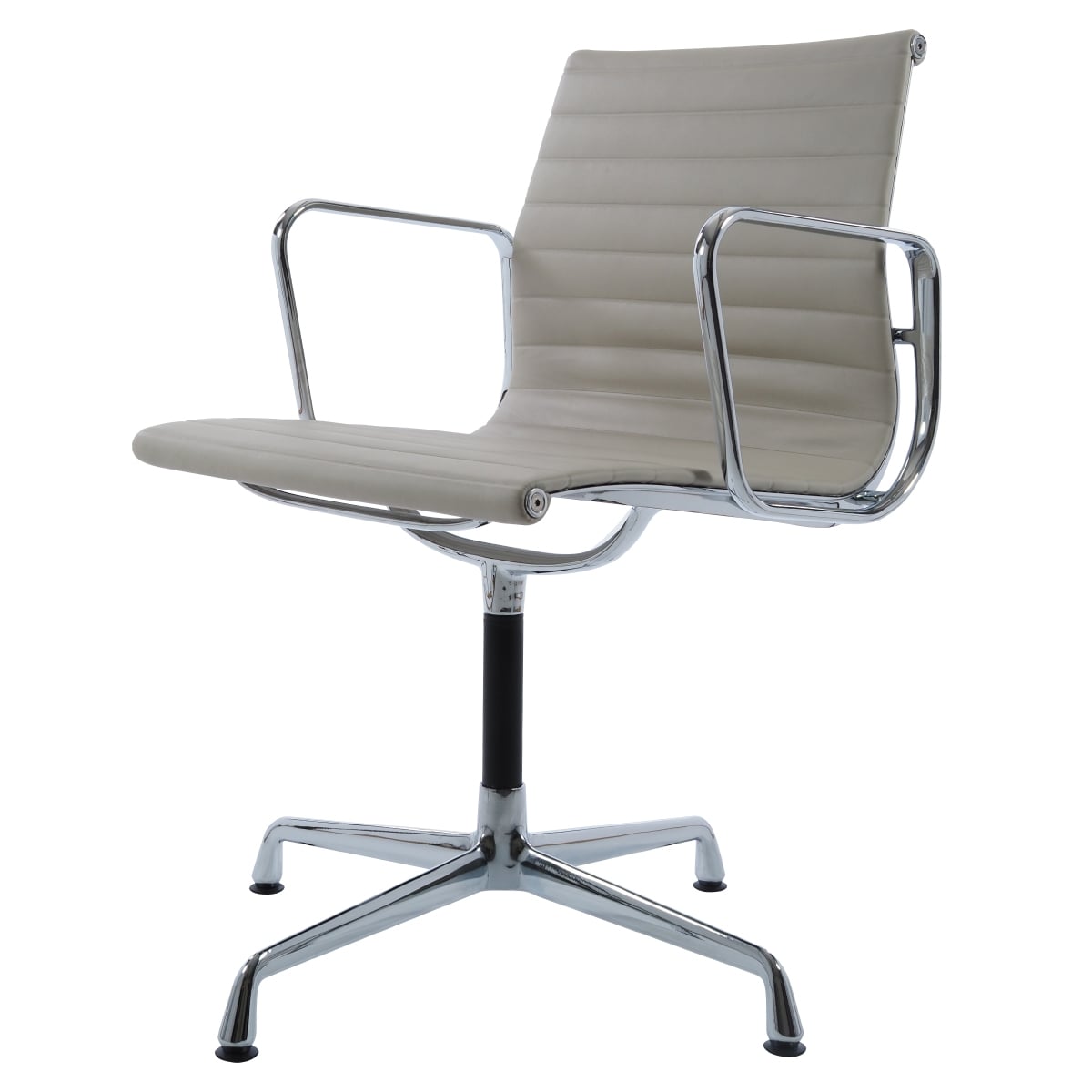 Charles Eames style, Cadeira de conferência EA108 pelle grigio