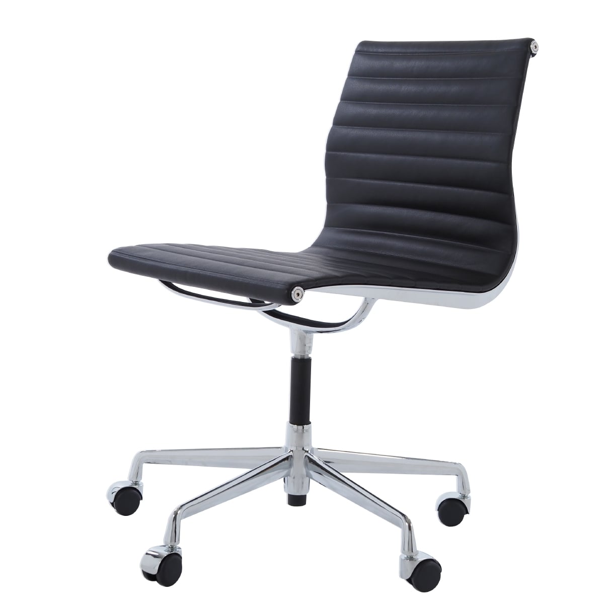 Charles Eames style, Cadeira de conferência EA105 pelle Nero
