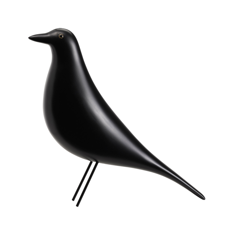 Charles Eames style, Decorazione Housebird Nero