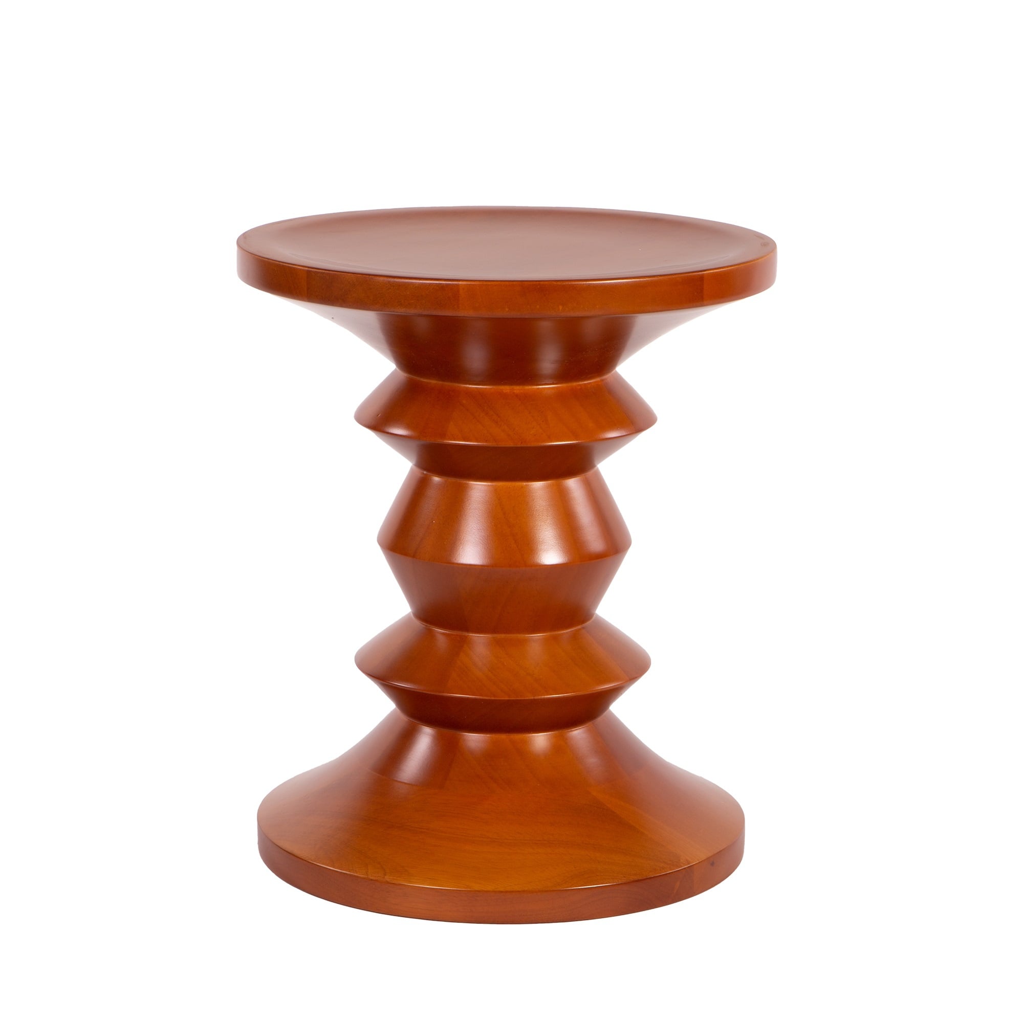 Charles Eames style, Sgabello Stool Walnut Tipo C