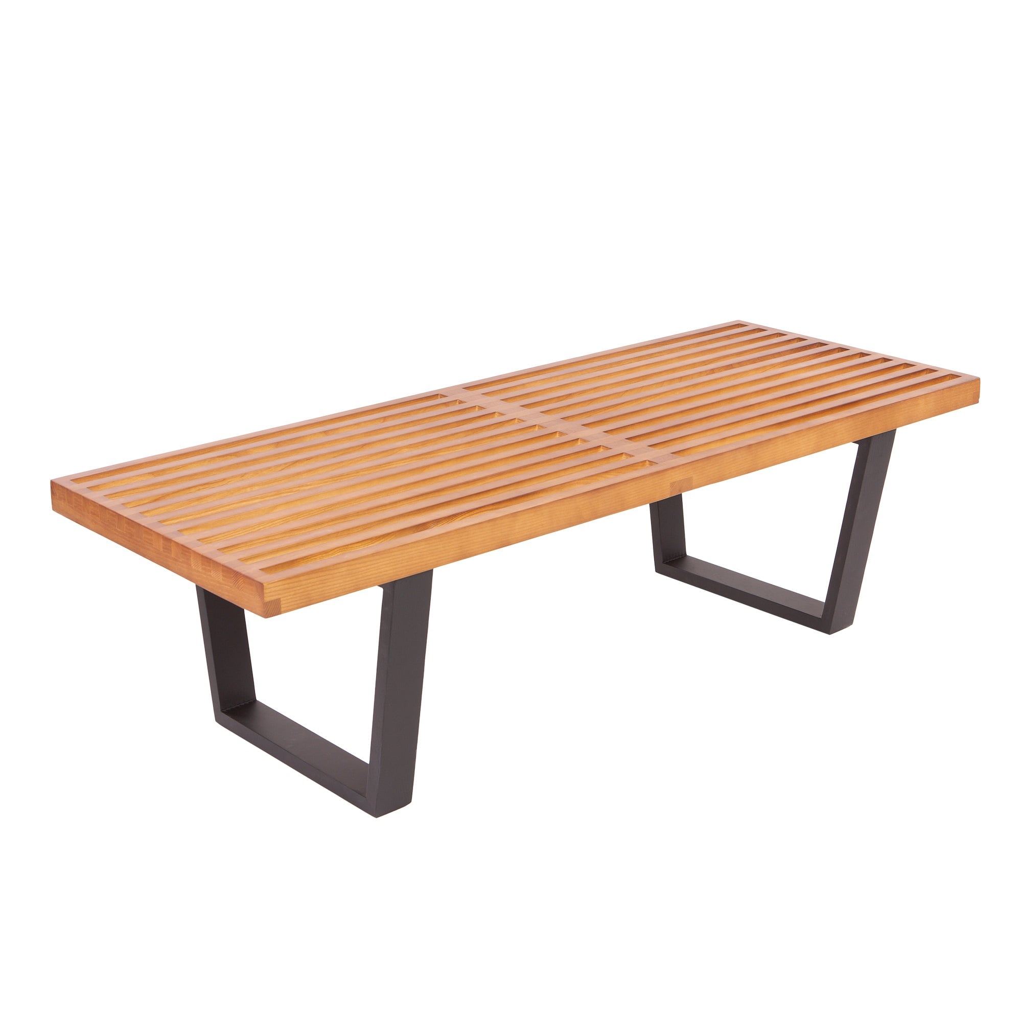 George Nelson style, Panca Nelson Bench Noce 123 centimetri