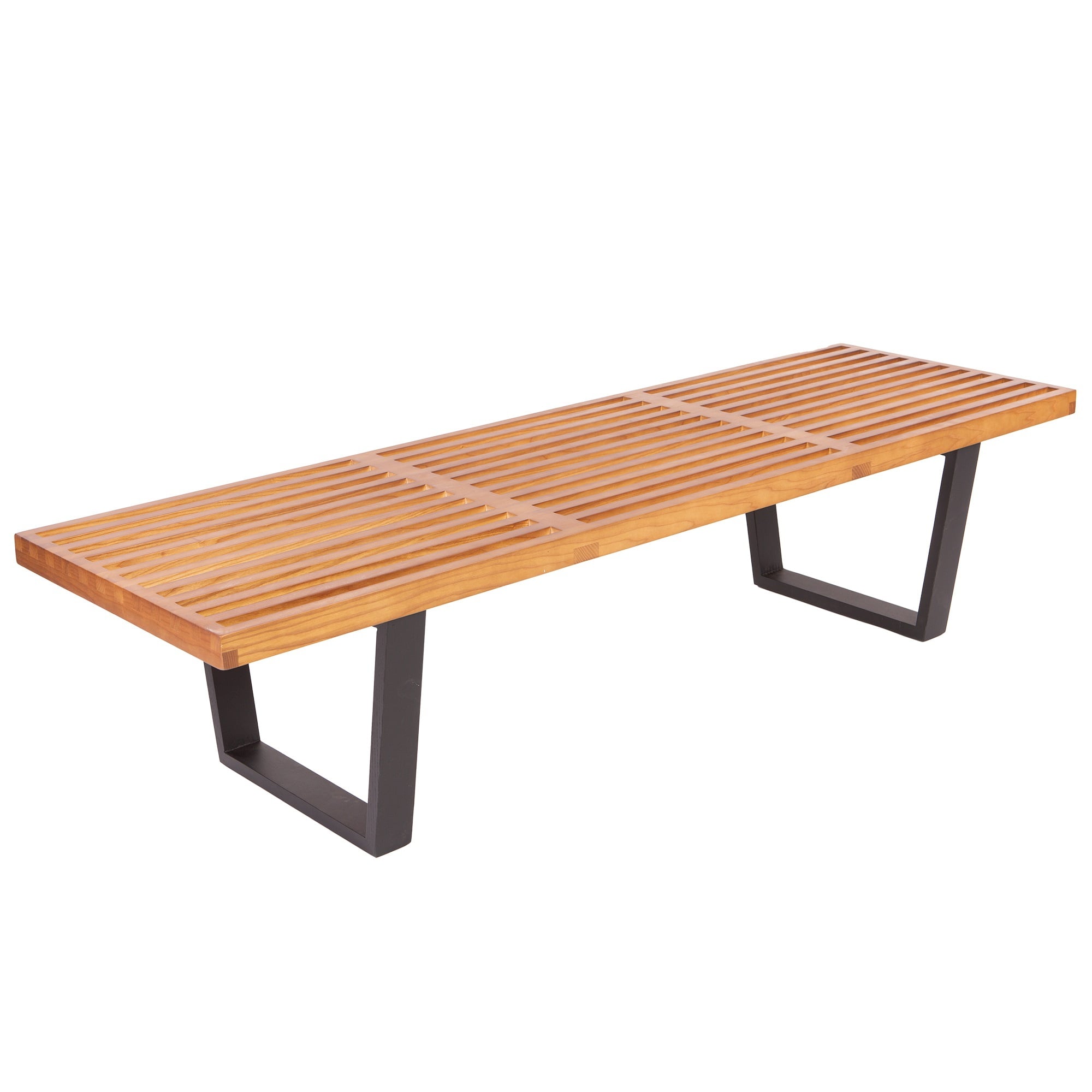 George Nelson style, Panca Nelson Bench Noce 152 centimetri