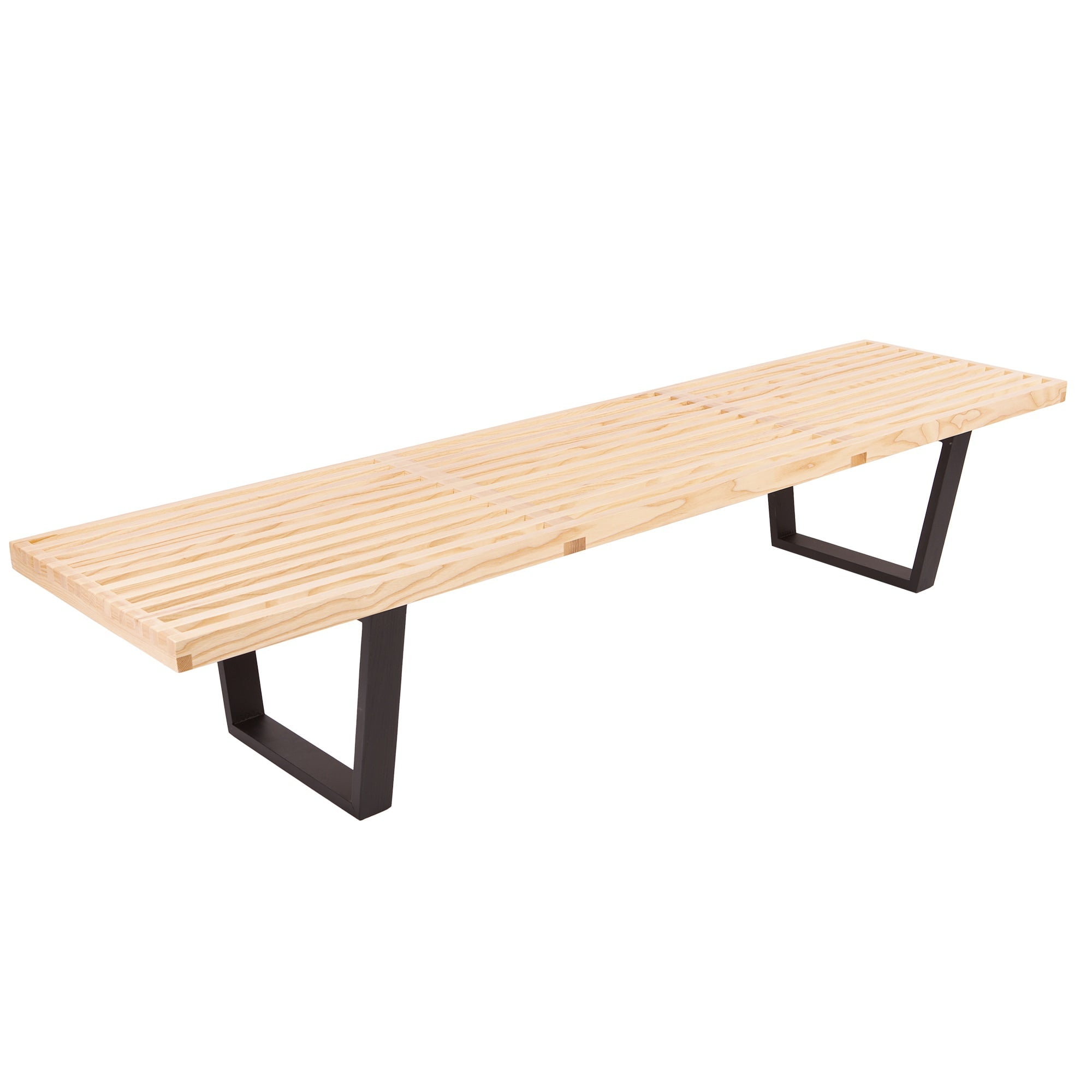 George Nelson style, Panca Nelson Bench Oak 183 centimetri